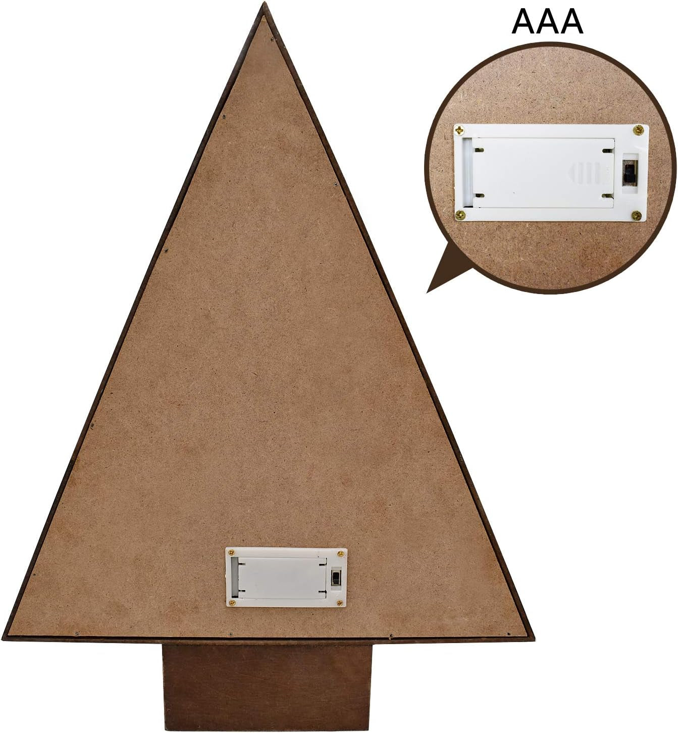 Charming Rustic Wooden Advent Countdown Calendar with Lights - Whimsical Snowman Design for Festive Holiday Cheer - Perfect Tabletop Decoration to Count Down to Christmas!