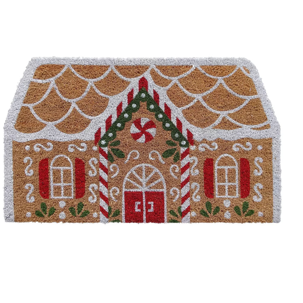 Merry Christmas Coir Door Mat 30" x 18" x 0.5"